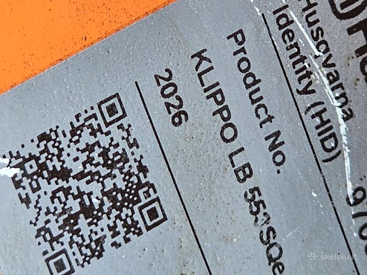 Vejapjovė Husqvarna Klippo Lb 553sqe 2026 metu - nuotraukos Nr. 4