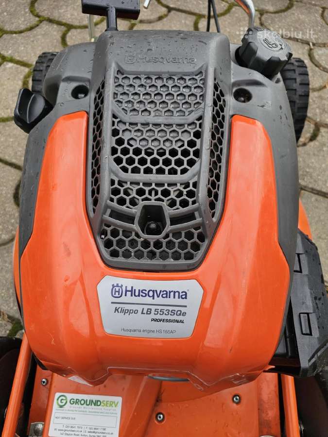 Vejapjovė Husqvarna Klippo Lb 553sqe 2026 metu - nuotraukos Nr. 2