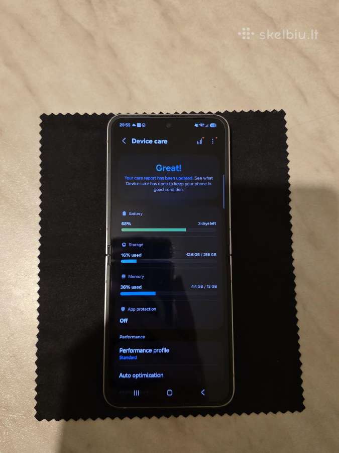 Flip 6 256gb, 1m. garantija! tik 60 ciklų! - nuotraukos Nr. 9