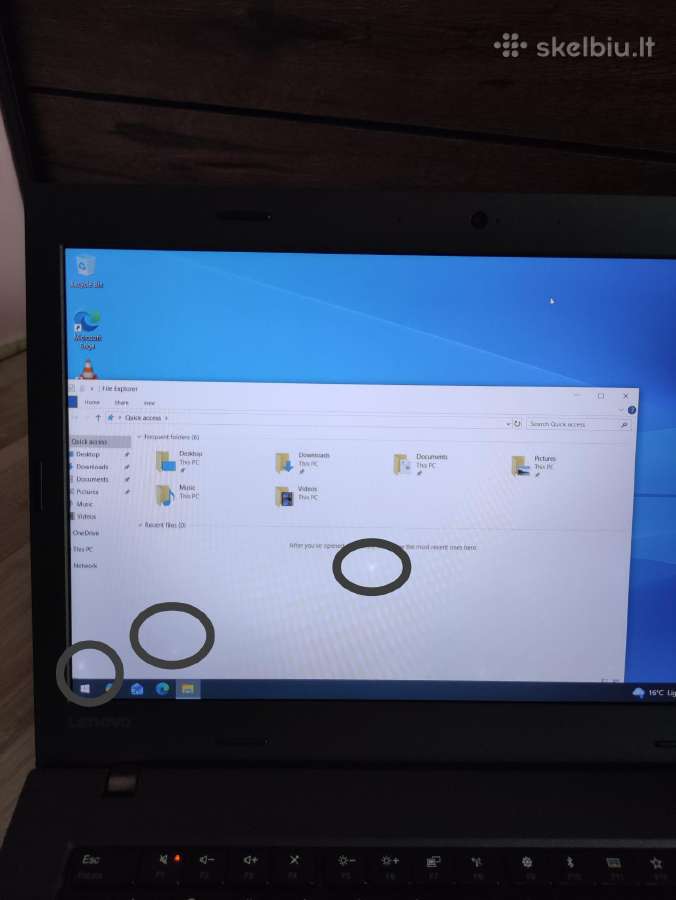 Lenovo L470 nešiojamas kompiuteris - nuotraukos Nr. 5