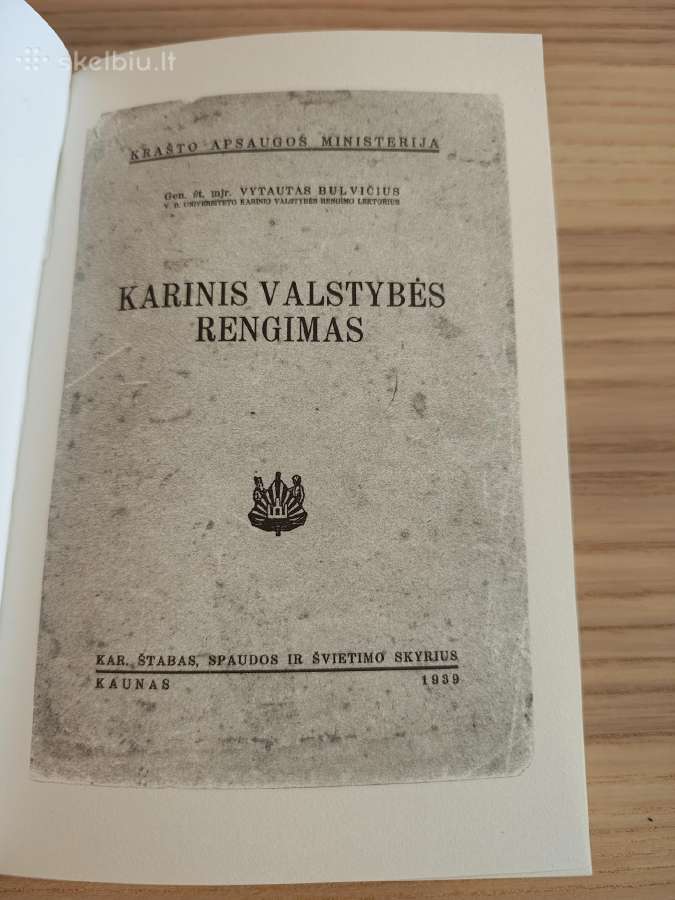 Karinis valstybės rengimas. 1939 perleidimas - nuotraukos Nr. 3