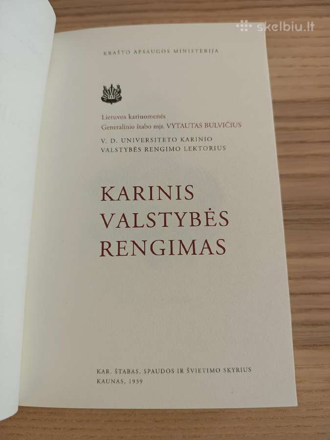 Karinis valstybės rengimas. 1939 perleidimas - nuotraukos Nr. 4