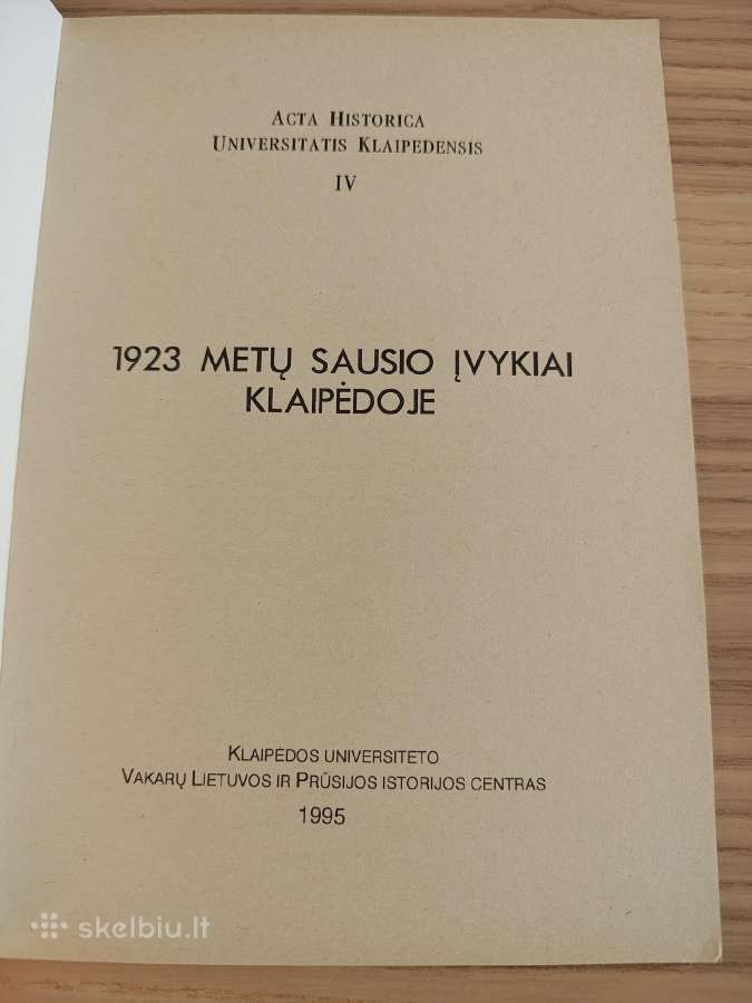 1923 m. Sausio įvykiai Klaipėdoje - nuotraukos Nr. 2