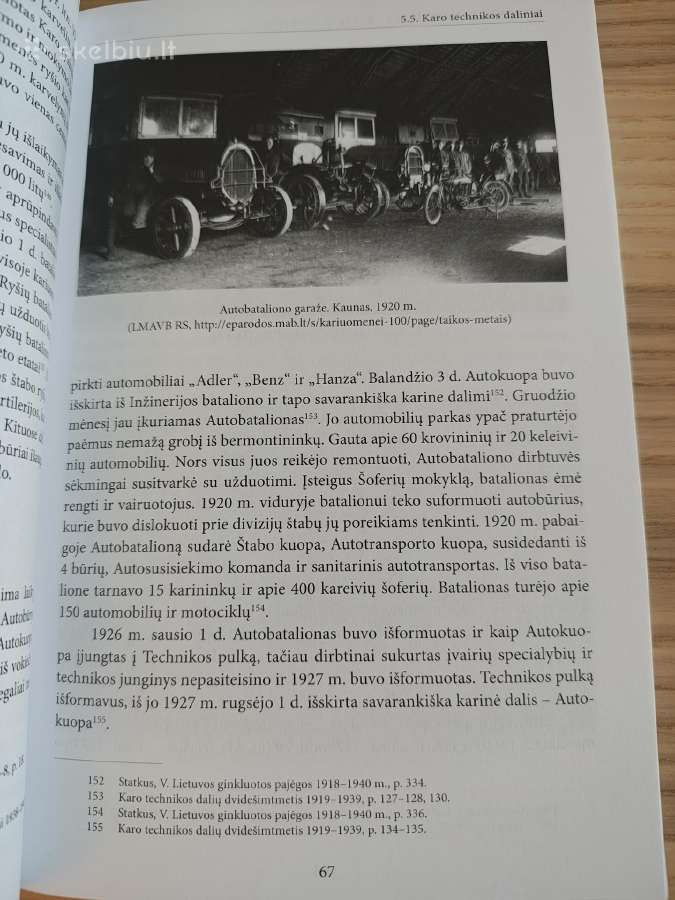 Lietuvos kariuomenės istorija 1918-1941 - nuotraukos Nr. 7