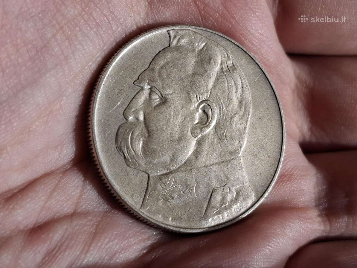 Lenkija 10 zlotų 1937 sidabras - nuotraukos Nr. 2
