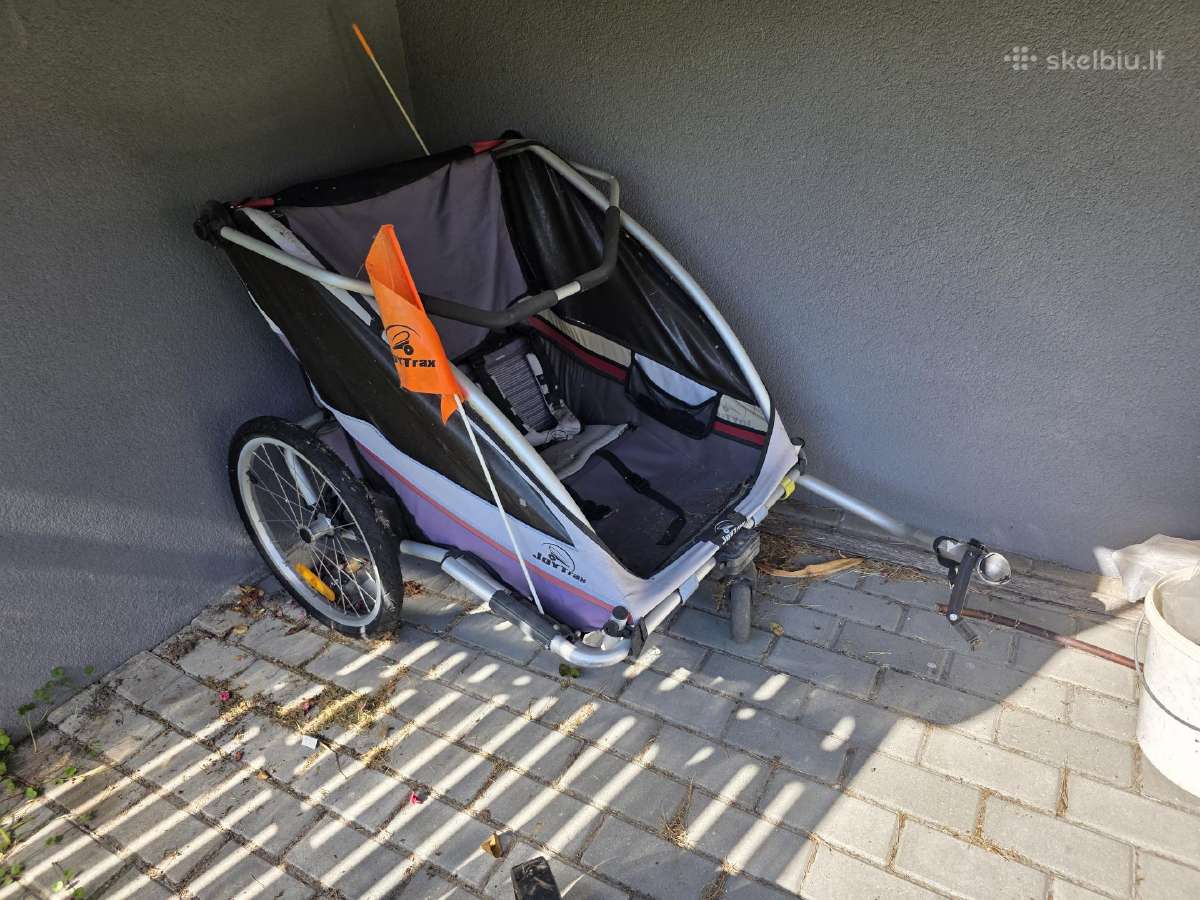 Dviracio priekaba vaikams - nuotraukos Nr. 2