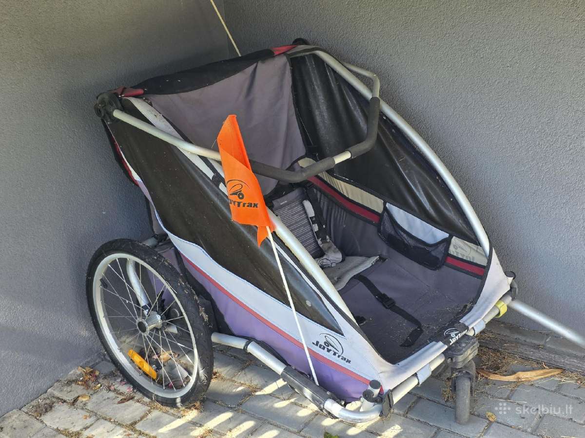 Dviracio priekaba vaikams - nuotraukos Nr. 4