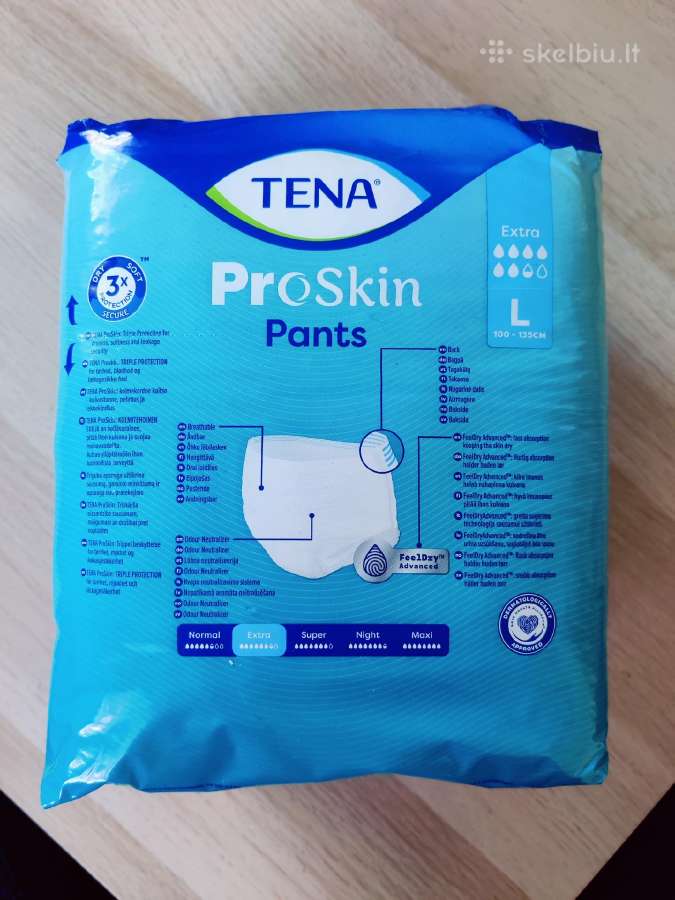 Tena Proskin Pants Extra (L dydis) - nuotraukos Nr. 3