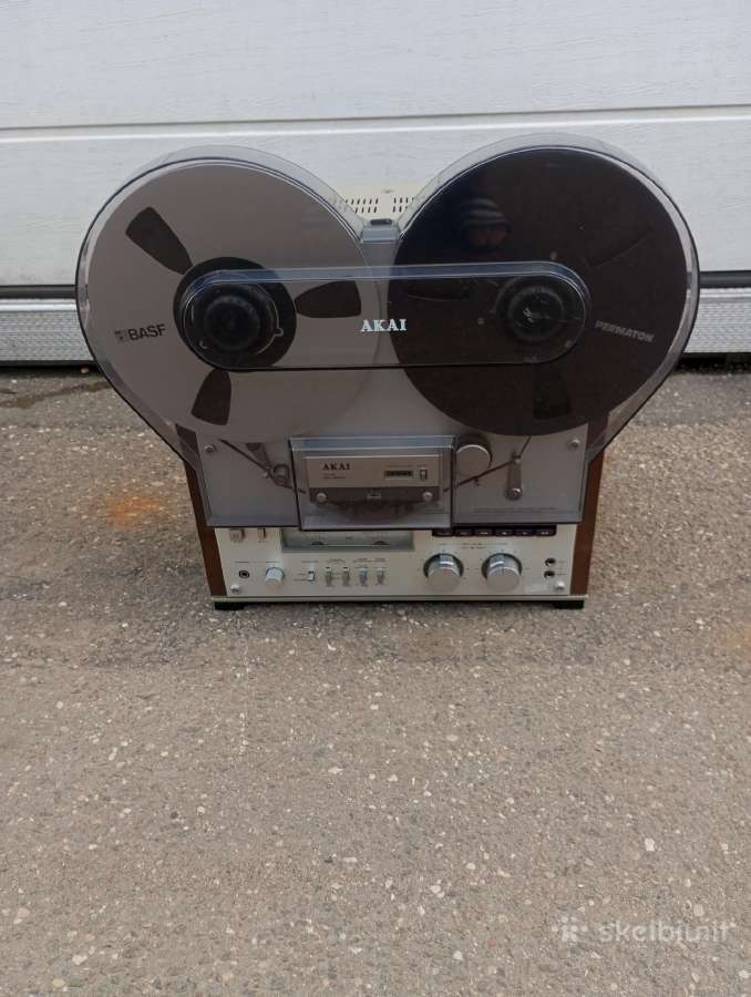 Juostiniai magnetofonai akai ir revox - nuotraukos Nr. 7