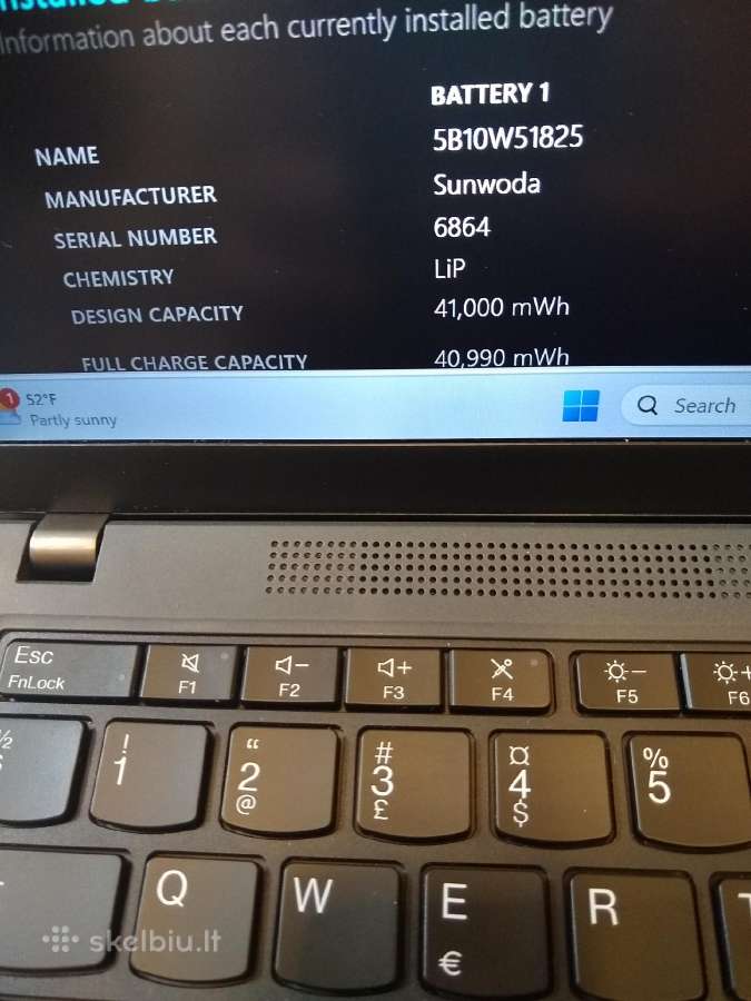 X13 Magnium /i5-1145/16/500ssd - nuotraukos Nr. 2