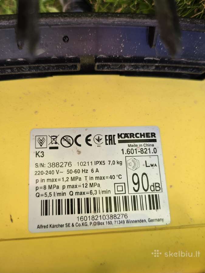 Karcher K3 - nuotraukos Nr. 6