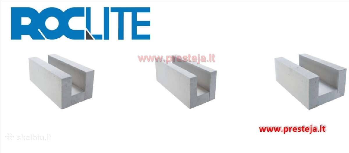 Akyto betono blokai Roclite - nuotraukos Nr. 3