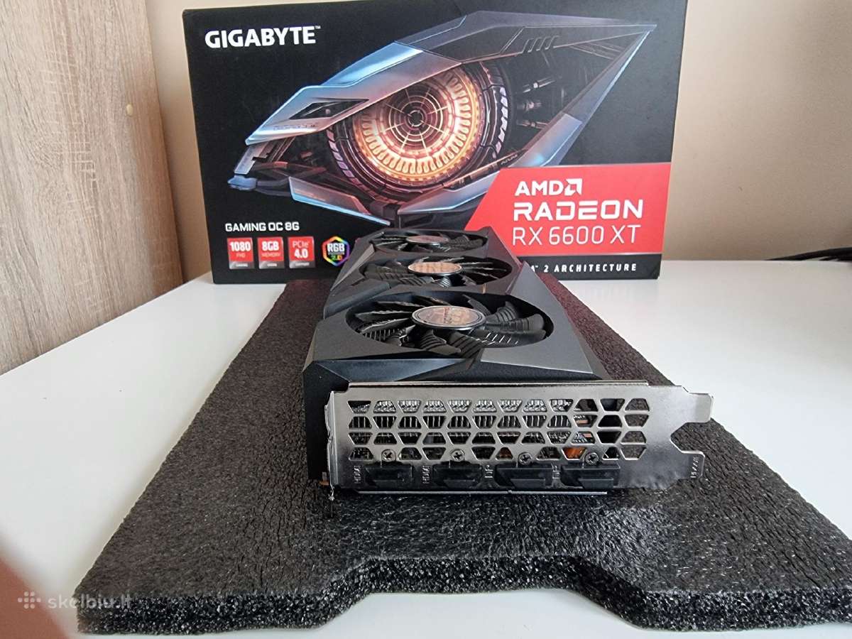 Gigabyte Rx 6600xt - nuotraukos Nr. 7