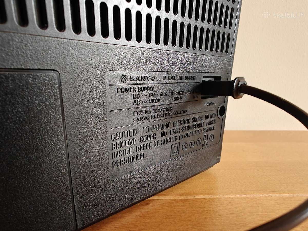 Restauruota radija Sanyo Rp8252e, 1975 - nuotraukos Nr. 10