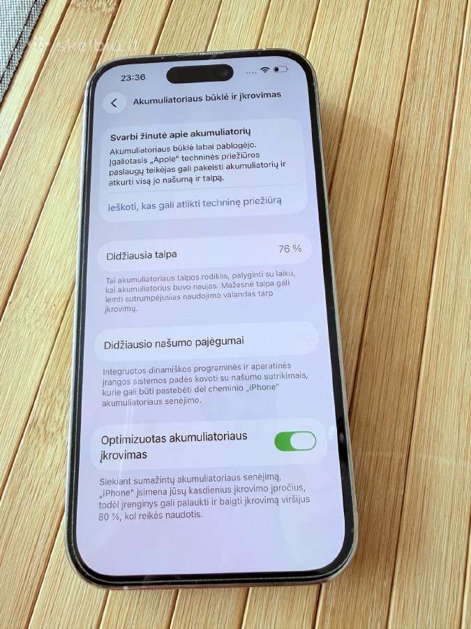iPhone 14 pro 256 GB - nuotraukos Nr. 7