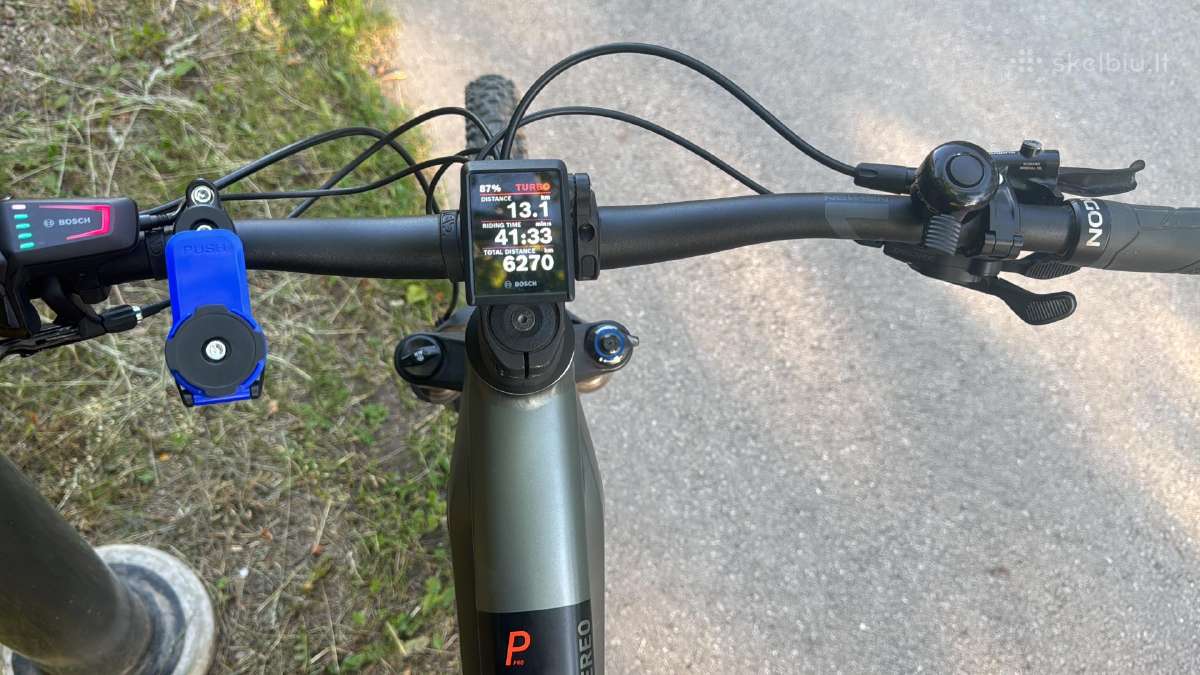 E-MTB Cube Stereo 120 Pro 2023m - nuotraukos Nr. 6