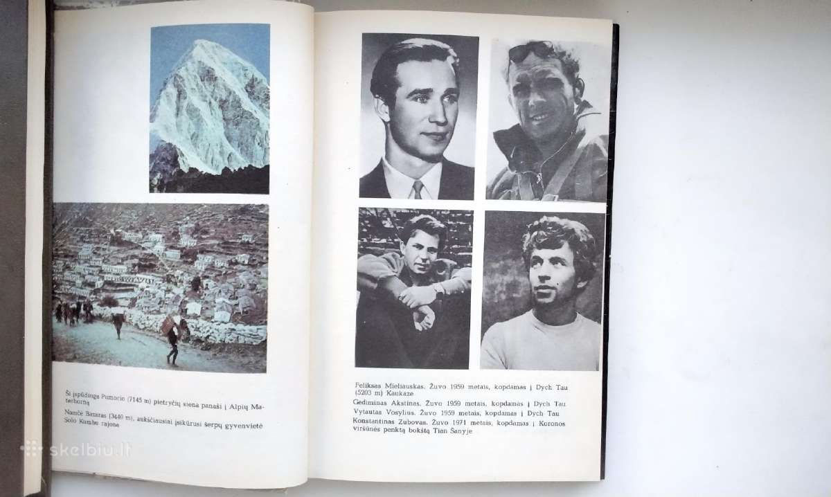 A. Jakštas. Everesto glėbyje. 1992 m. leid. - nuotraukos Nr. 5