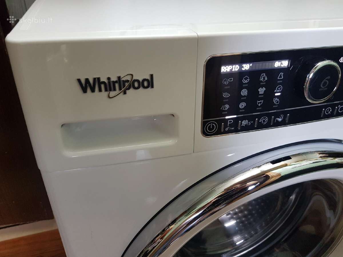 Whirlpool 9 kg skalbimo mašina, 1400 Rpm - nuotraukos Nr. 2