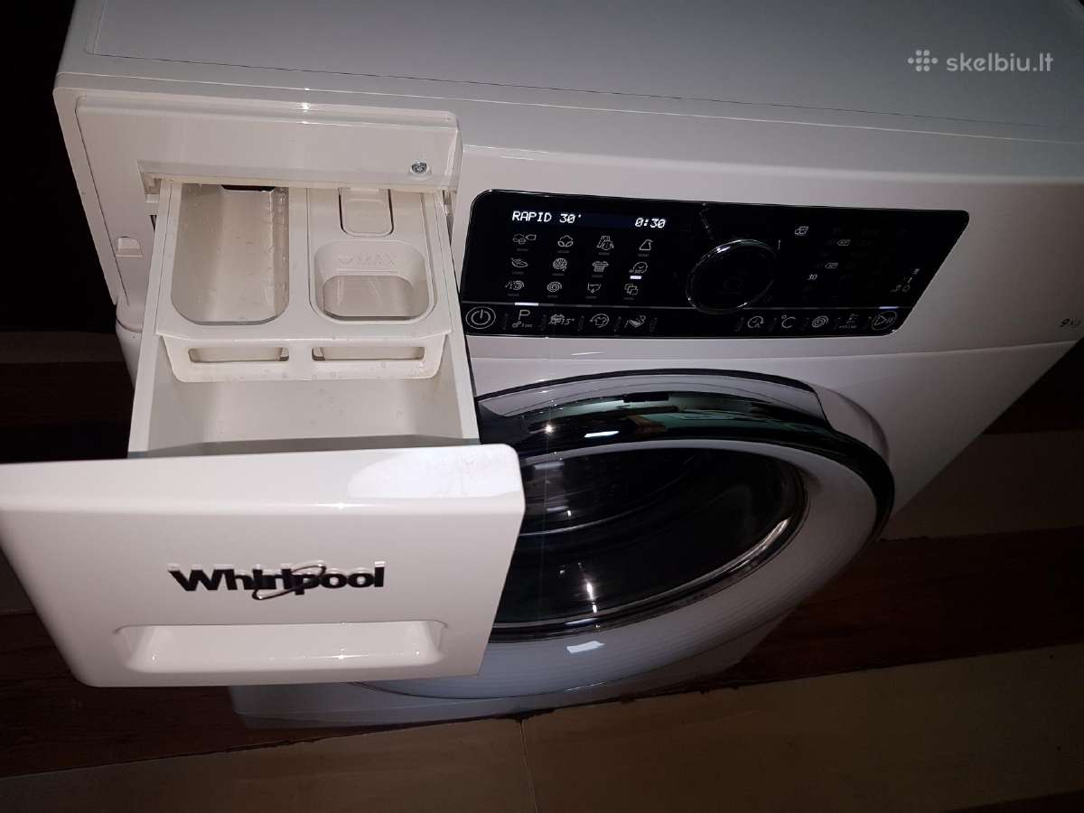 Whirlpool 9 kg skalbimo mašina, 1400 Rpm - nuotraukos Nr. 10