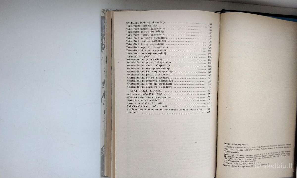 A. Jakštas. Everesto glėbyje. 1992 m. leid. - nuotraukos Nr. 11
