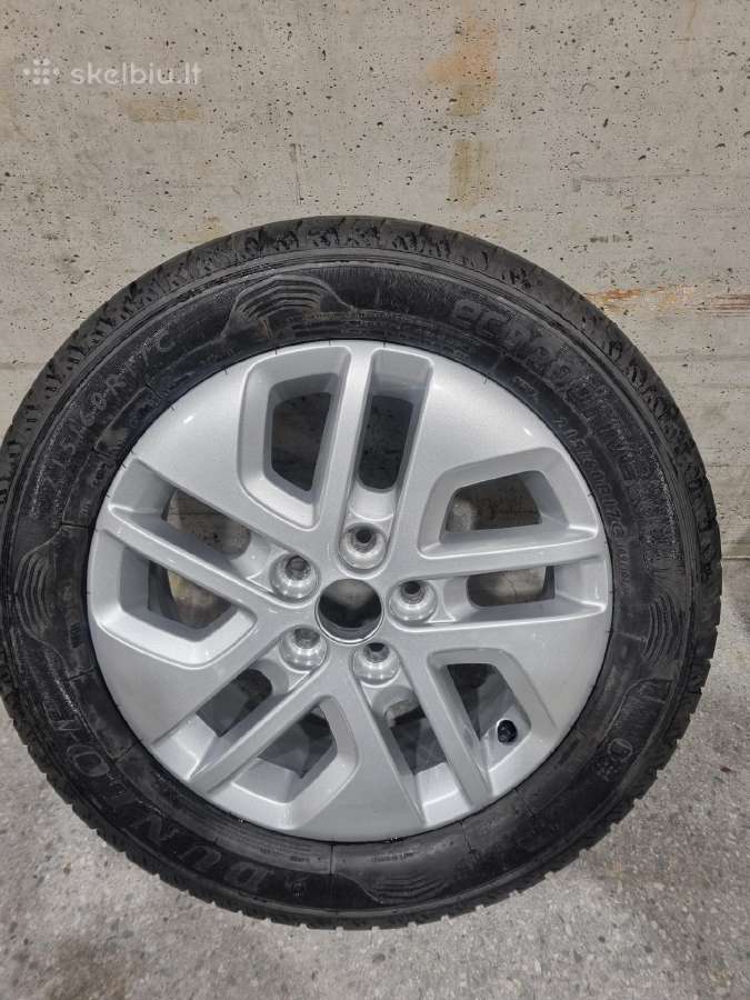 Parduodami originalus Renault Trafic R17 ratai. - nuotraukos Nr. 5