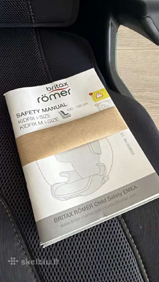 Parduodama Britax Romer Kidfix m-isize 100-150 cm - nuotraukos Nr. 3