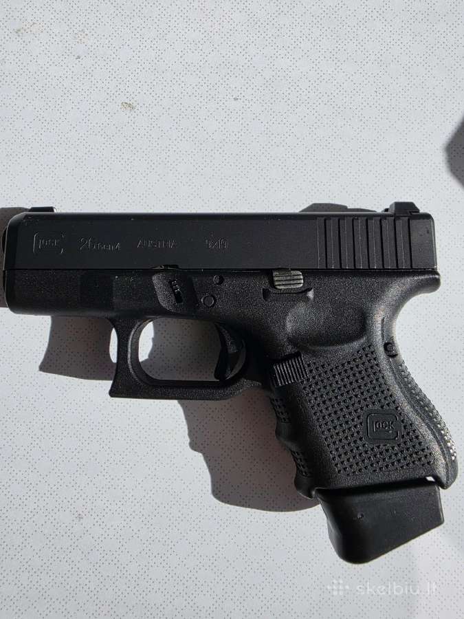 Pistoletas Glock 26 - nuotraukos Nr. 2