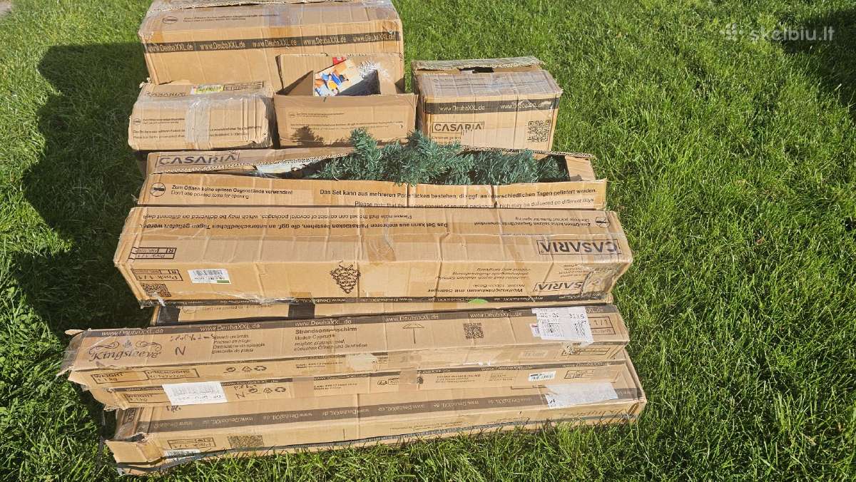 Dirbtinės Kalėdinės eglutės, girliandos 13vnt - nuotraukos Nr. 18