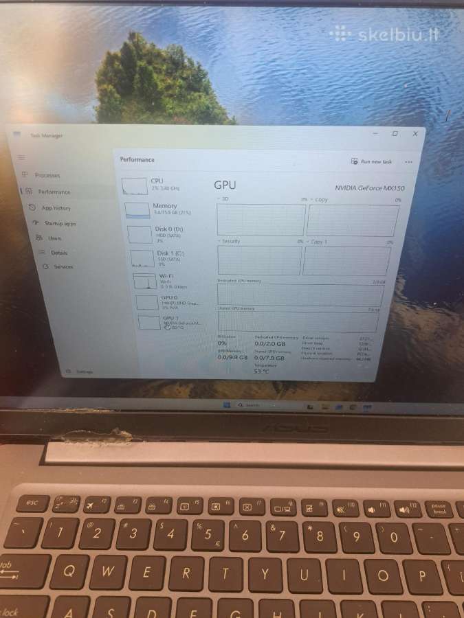 Asus vivabook s510 - nuotraukos Nr. 7