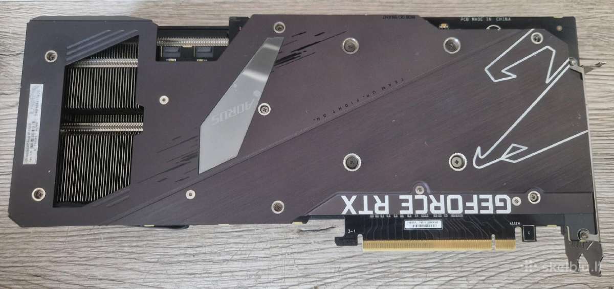Gigabyte Aorus Rtx 3080 Master 10g - nuotraukos Nr. 2