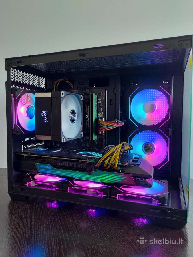Stacionarus žaidimų kompiuteris R5 5500 Rtx 3070ti - nuotraukos Nr. 2