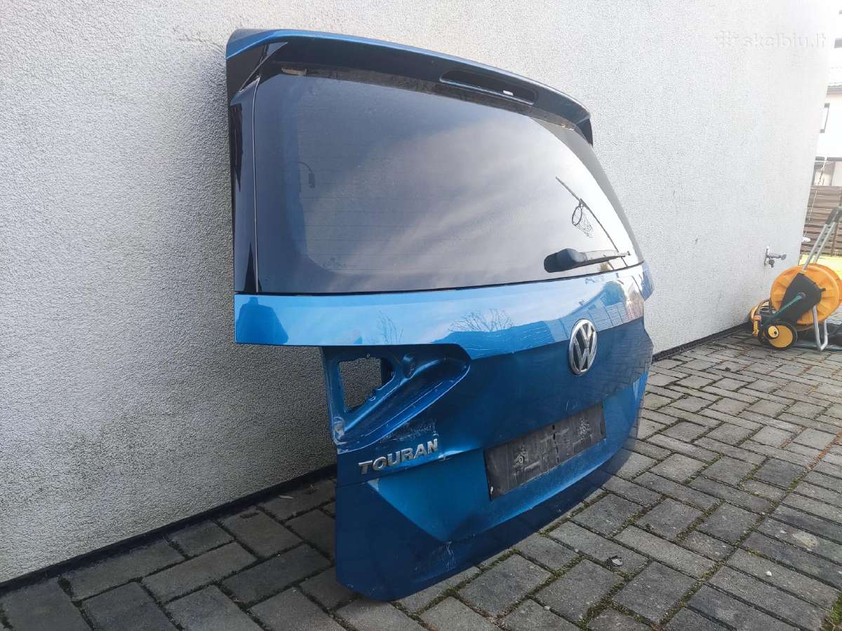 Volkswagen Touran III bagažinės dangtis - nuotraukos Nr. 4