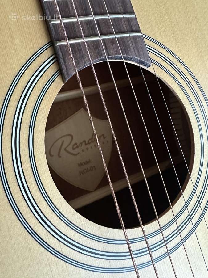 Gitara su dėklu - nuotraukos Nr. 3