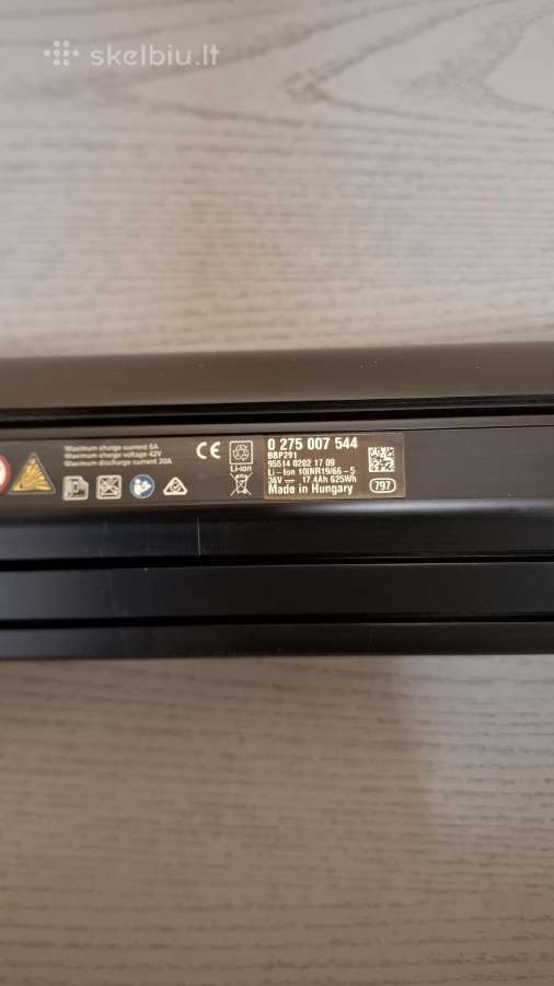 Bosch Powertube 625 vertical - nuotraukos Nr. 3