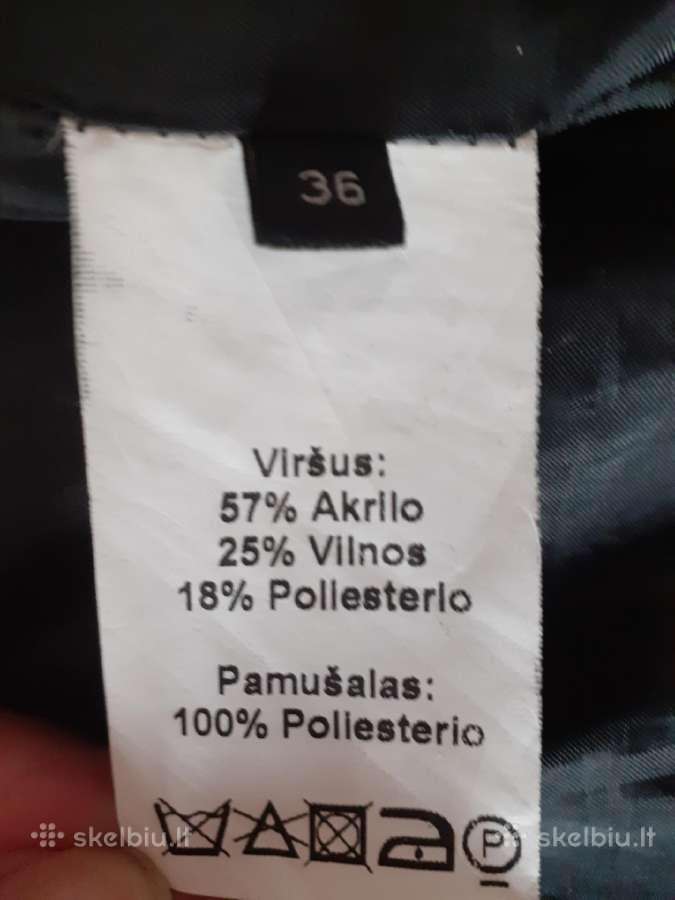 Paltas su vilna - nuotraukos Nr. 5