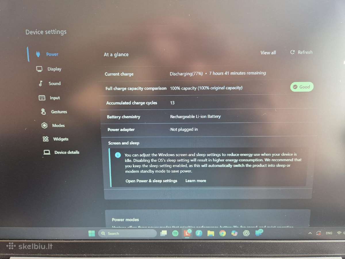 Lenovo Ideapad Slim 3 15abr8 15.6" Fhd Ryzen 5 - nuotraukos Nr. 4