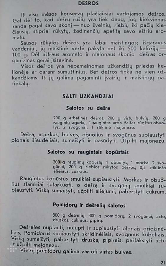 Konservai ir pusgaminiai mūsų virtuvėje - nuotraukos Nr. 7