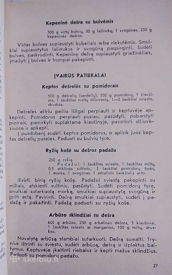 Konservai ir pusgaminiai mūsų virtuvėje - nuotraukos Nr. 8