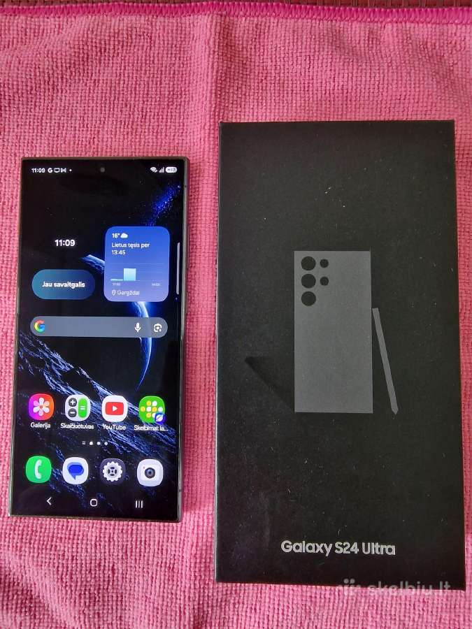 Parduodu samsung galahy s24 ultra telefoną. - nuotraukos Nr. 3