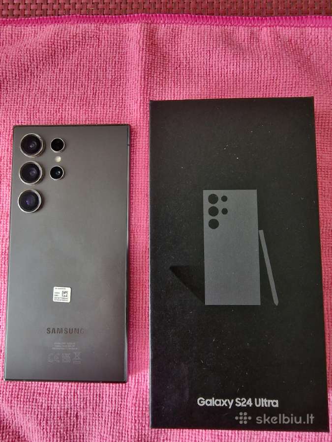 Parduodu samsung galahy s24 ultra telefoną. - nuotraukos Nr. 4