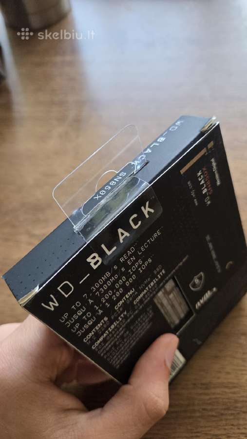 Wd Black Sn850x 2tb - nuotraukos Nr. 4