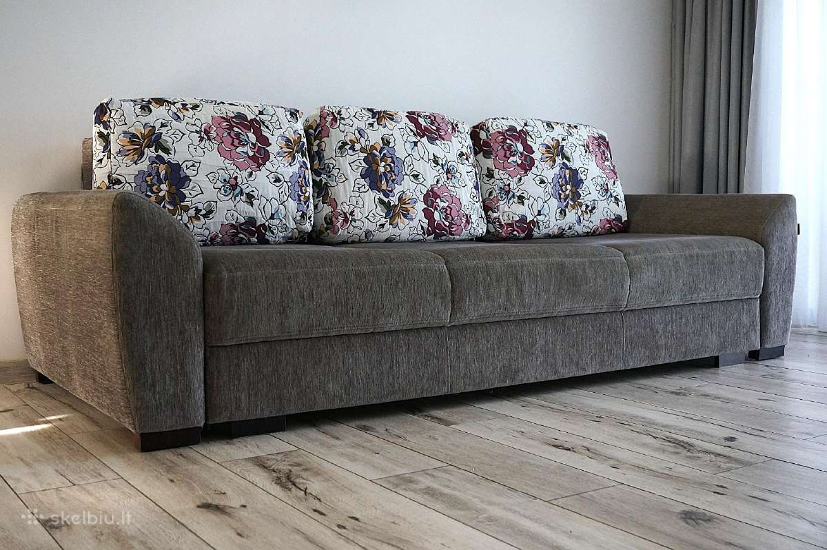 Magres-baldai Plati sofa-lova+galimas Pristatymas - nuotraukos Nr. 12