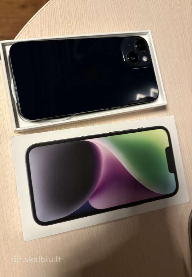 iPhone 14 (Midnight blue/tamsiai mėlynas) - nuotraukos Nr. 3