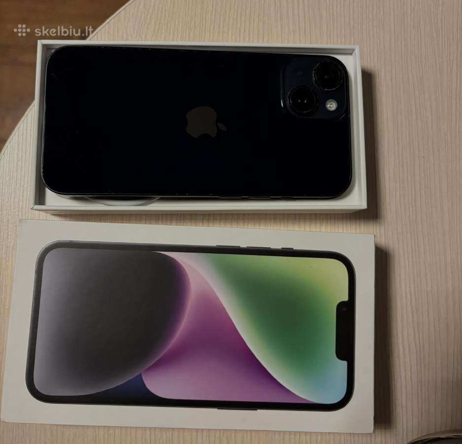 iPhone 14 (Midnight blue/tamsiai mėlynas) - nuotraukos Nr. 8
