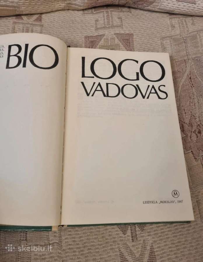 Biologo vadovas - nuotraukos Nr. 2
