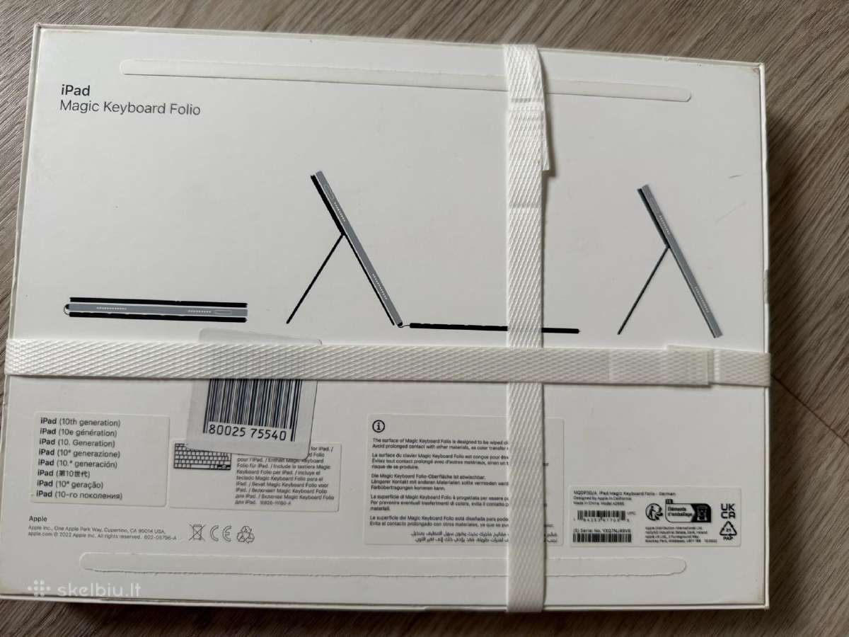 Apple Magic Keyboard Folio for iPad - nuotraukos Nr. 3