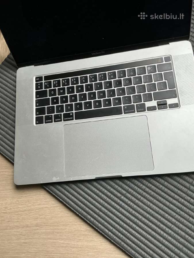 MacBook Pro 16 2019 i9 32gb 1tb - nuotraukos Nr. 3