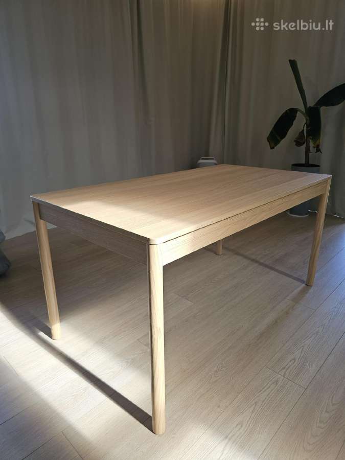 Stalas Tonstad ąžuolo lukštas 150 x 80cm - nuotraukos Nr. 3