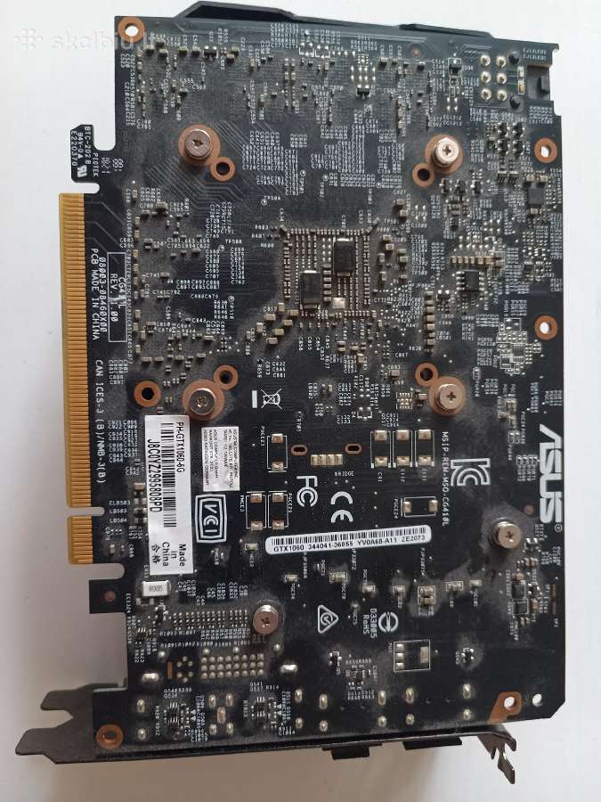 Kompiuterio dalys Gtx 1060 - nuotraukos Nr. 2