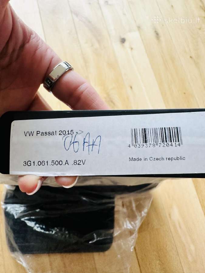 Originalūs VW Passat B8 guminiai kilimėliai - nuotraukos Nr. 6